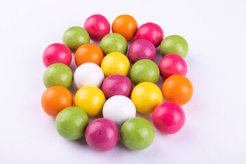 brightly colored gum and candy