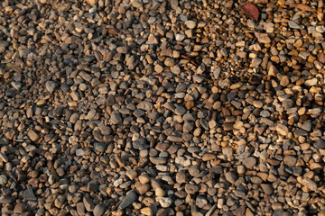 Small stone background in the Garden