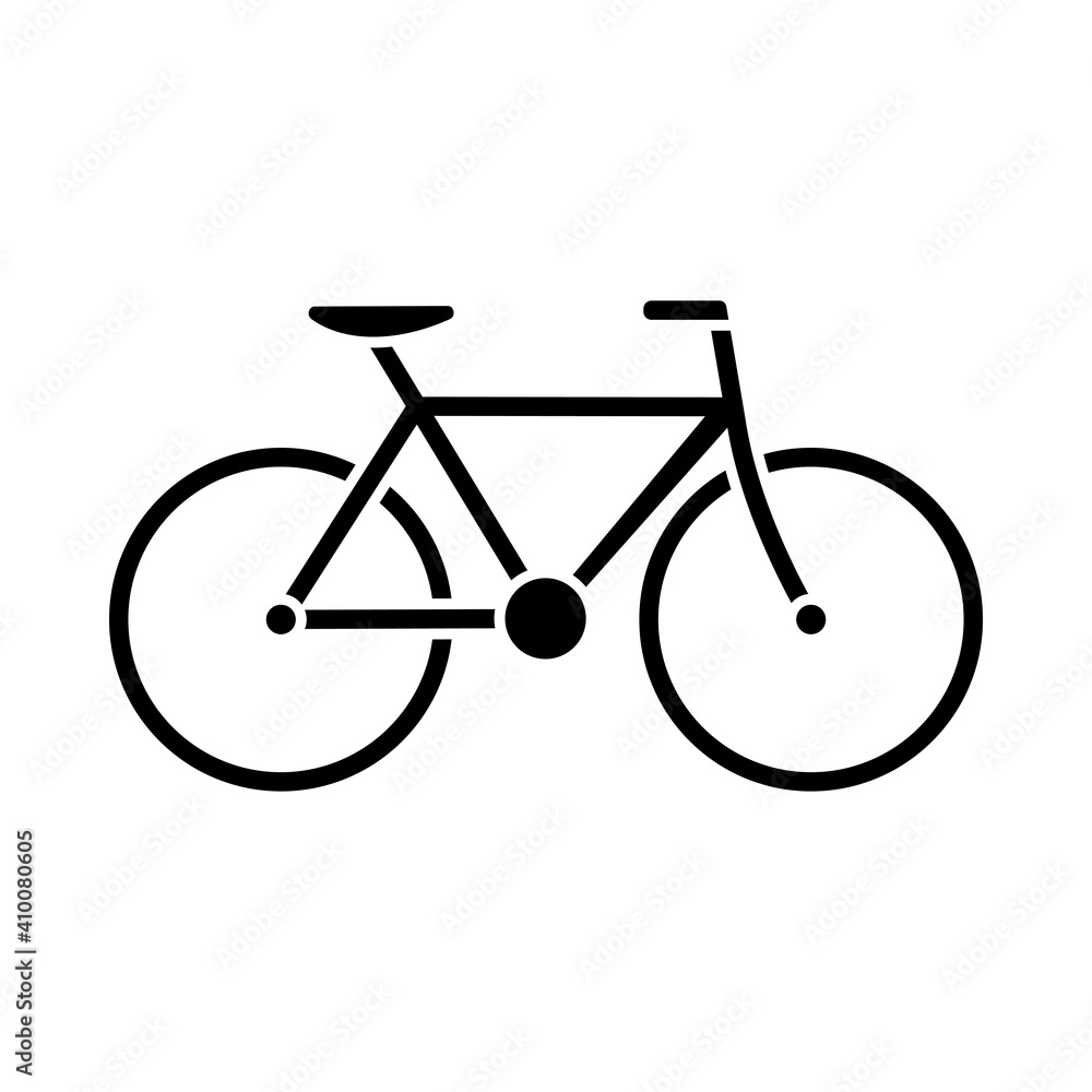 Canvas Prints Bike Icon