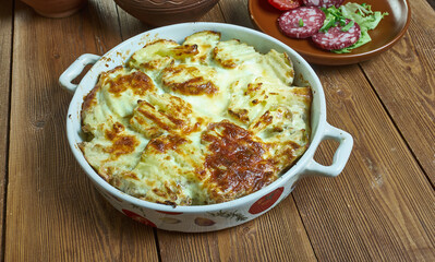 German Kartoffelgratin