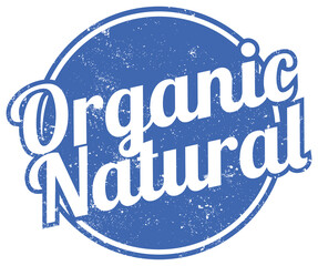 Organic Natural Navy Stamp
