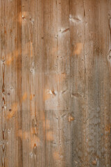 Fototapeta na wymiar Wooden wall made of boards. 