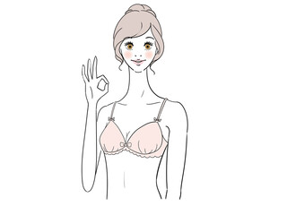 OK 下着姿の女性