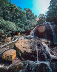 Beauty of  a waterfall