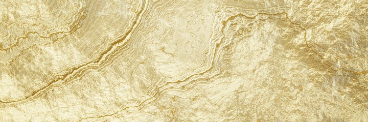 3D rendering abstract gold background