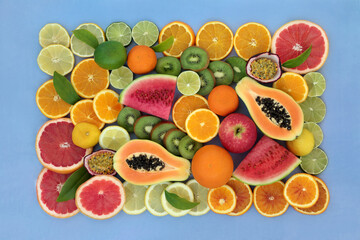 Large collection of high fibre fruit very high in antioxidants, anthocyanins, lycopene & vitamin c....