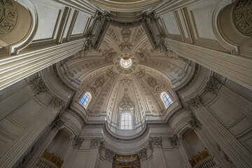 Fototapeta na wymiar interior of basilica country
