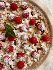 muesli with berries