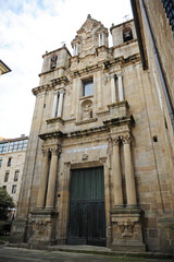 Fototapeta na wymiar Iglesia de Santa María la Mayor en Ourense Orense, Galicia, España 