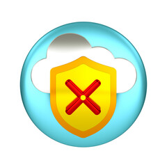 Obraz premium icon on button