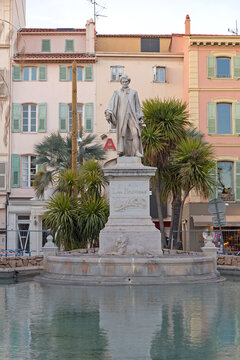 Statue of Lord Brougham Cannes France