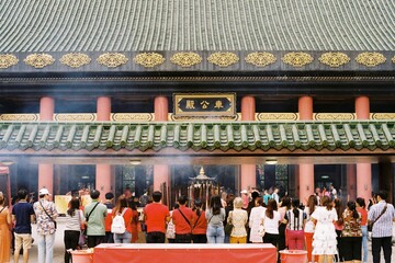 Wong Tai Sin Temple (Hong Kong) in film photo