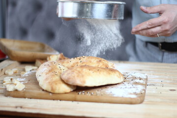 Turkish foods dinner High quality photo