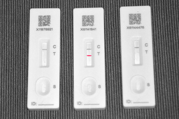 positive lateral flow test, covid19 infection detected, global pandemic 