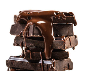 melted chocolate