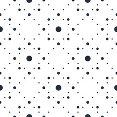 Seamless crossed dots lines geometric pattern, abstract minimal vector background with cross stripes, lined design for wallpaper or textile.