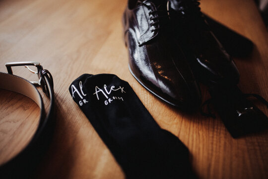 Hochzeit Socke Alex