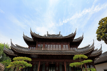 Ancient architecture in Yu Garden,Shanghai,China