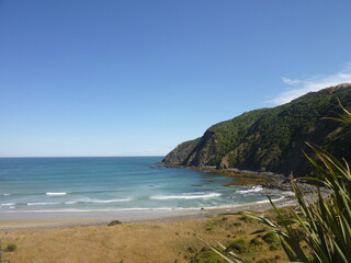 the Roaring Bay, South Island, New Zealand, March