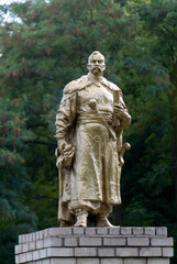 Fototapeta na wymiar Bohdan Khmelnytsky monument - Zhovti Vody