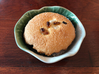 The cake Khanom Farang Kudeejeen