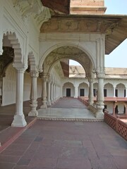 Fototapeta na wymiar Agra Fort, UNESCO World Heritage Site, uttar pradesh,india