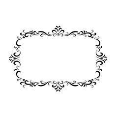 Underlines and text separators. Vector illustration. Isolated border for text, invitations, cards, books, menus. Design element.