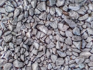 small pebbles that have a gray color