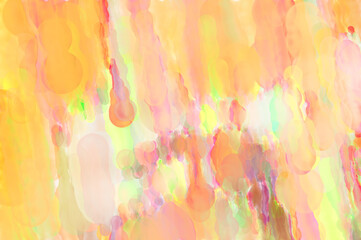 Contemporary art. Hand made painting. Modern artwork. Painting with brushstrokes of watercolor on surface. 2d illustration. Artistic background image. Abstract painting on canvas. Colorful texture.