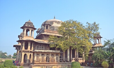 Obraz premium Tombs of Mohammad Ghaus and Tansen ,Gwalior ,madhya pradesh,india