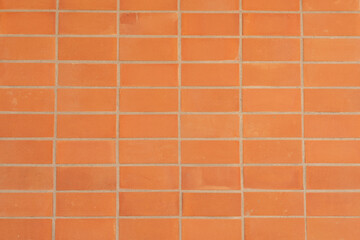 Fototapeta premium wall background, brown background abstract, orange mortar texture, old wall 