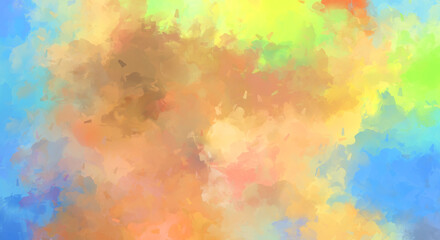 Modern art. Brushed Painted Abstract Background. Brush stroked painting. Strokes of paint. 2D Illustration.