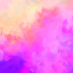 Strokes of paint. 2D Illustration. Brushed Painted Abstract Background. Brush stroked painting. Modern art.