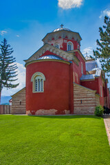 Fototapeta na wymiar Zica monastery near Kraljevo, Serbia