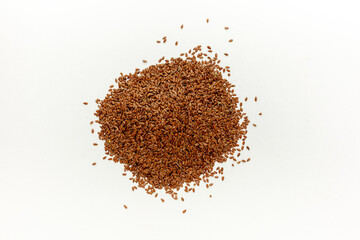 Flaxseed or flaxseed seeds, accompanied by oil (Linum usitatissimum)
