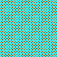 Cookies template with sesame seeds on a blue background. View from above. Creative design, minimal flat lay concept.