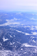 本州　上空　日本