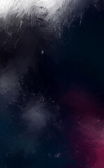 Creative abstract painting. Background with artistic brush strokes. Colorful and vibrant illustration. Painted art