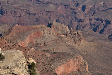 Colorado River cut thru the Grand Canyon Plateau like a hot knife thru butter