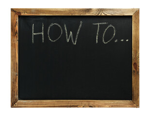 text how to drawn on a chalkboard