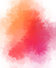 Obraz premium Brushed Painted Abstract Background. Brush stroked painting. Strokes of paint. 2D Illustration.