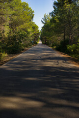 The Sichar reservoir in Ribesalbes, Castellon