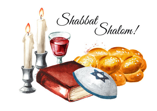 805 Shabbat Shalom Greetings Images, Stock Photos, 3D objects, & Vectors