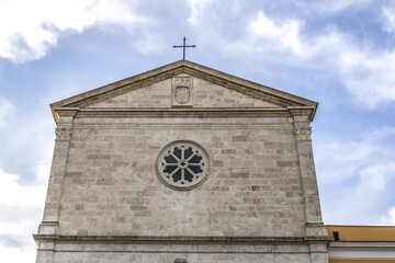 View of San Pietro in Montorio Church (Chiesa di San Pietro in Montorio, 1500) built on site of...