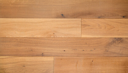 Naklejka premium Light brown wooden parquet panels texture background