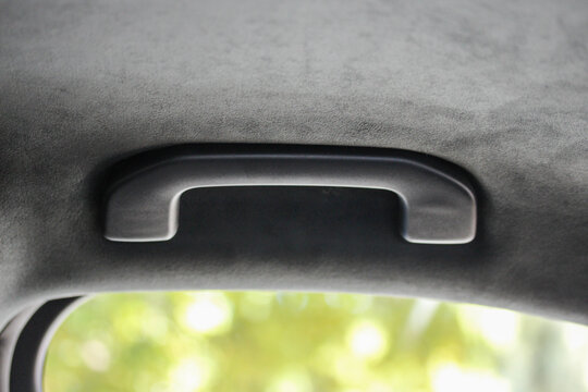 Grab Handle Inside A New Car