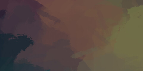Brushed Painted Abstract Background. Wild chaotic brushstrokes. Strokes of paint. 2D Illustration. Brush stroked painting.