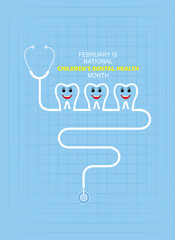 National Children's Dental Health observed in month of February.
