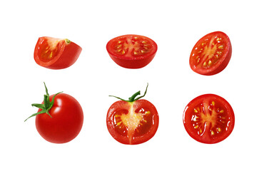 ミディトマト イラスト リアル シズル