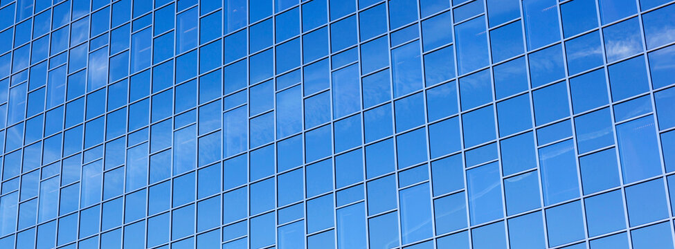 part of facade of rabobank head office in dutch town of utrecht